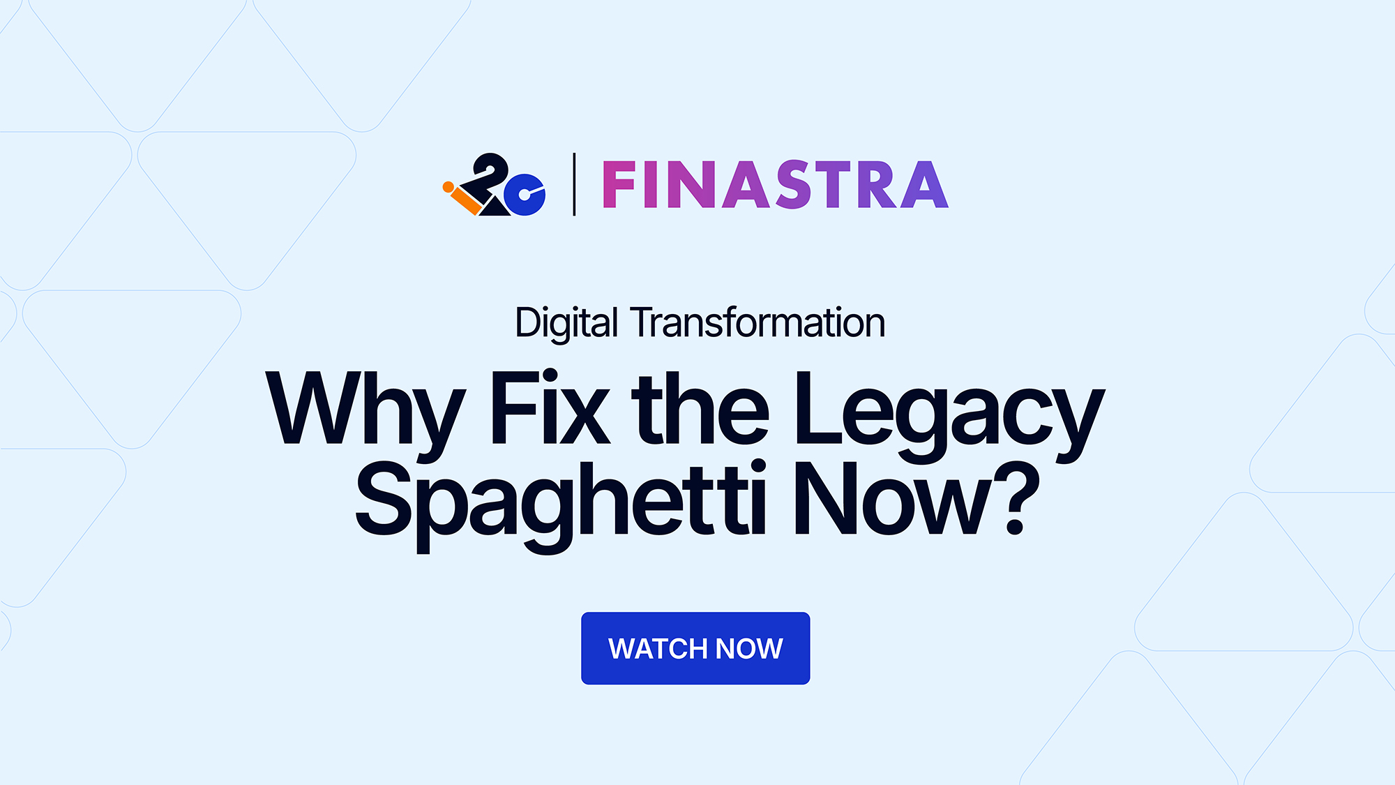 Digital Transformation: Why Fix the Legacy Spaghetti Now?